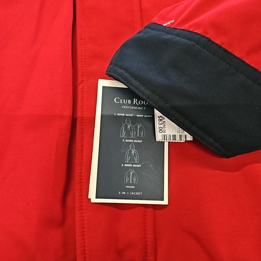 Club Room Men's Size XL Red MENS Jacket