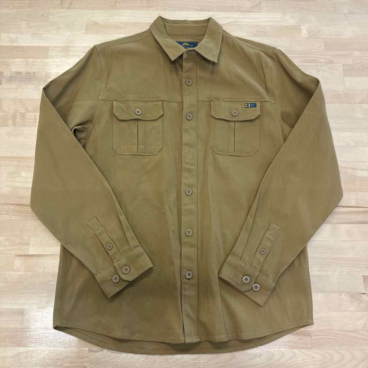 Salty Crew Size M Brown MENS Jacket