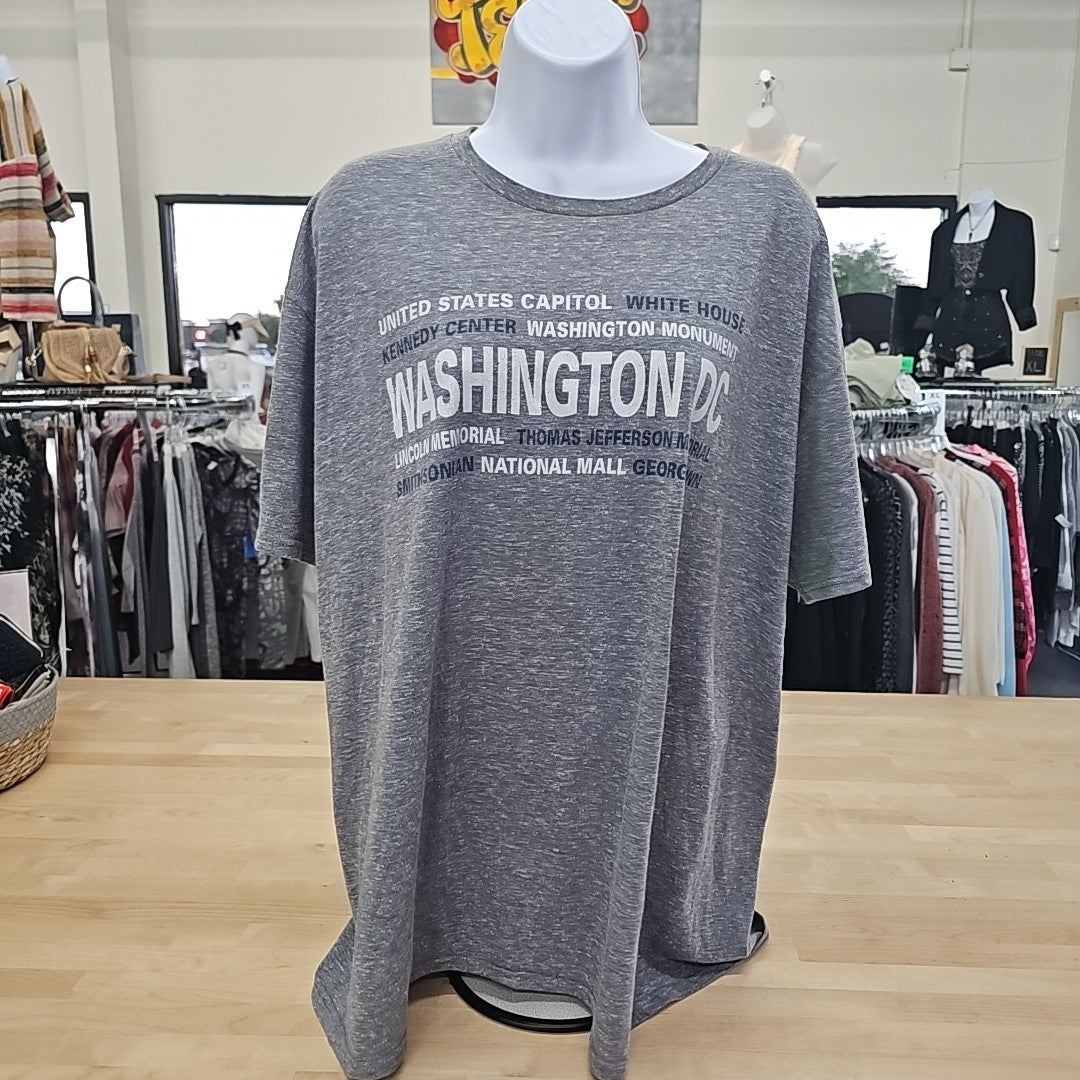 Delta Men's Size XL Gray MENS T-shirt