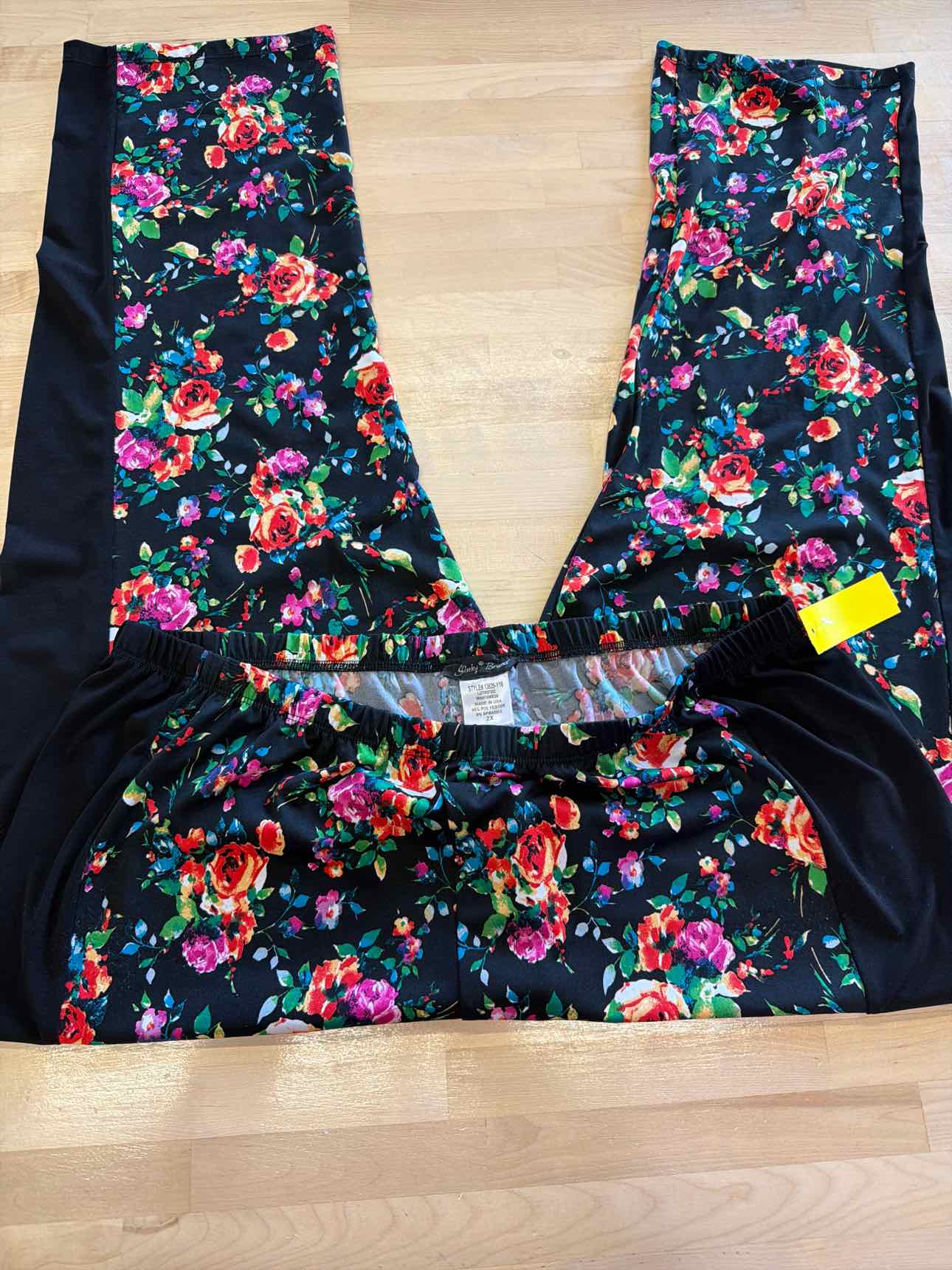 Slinky Brand Size 2X Multi-Color Pants