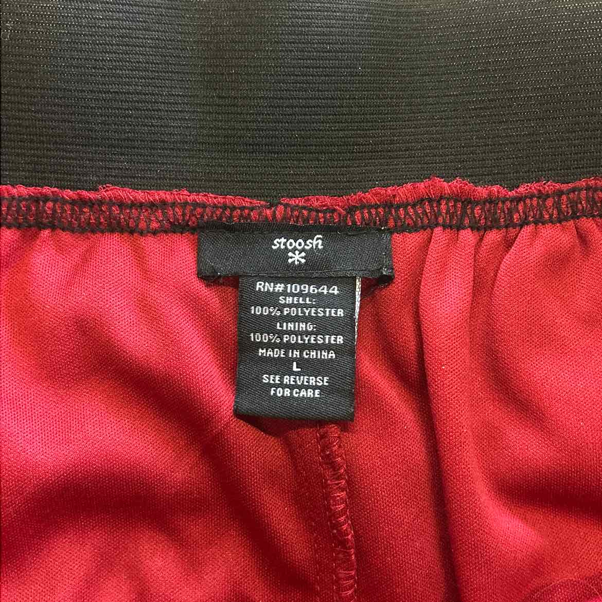 Stoosh Size L Red Preloved Skirt