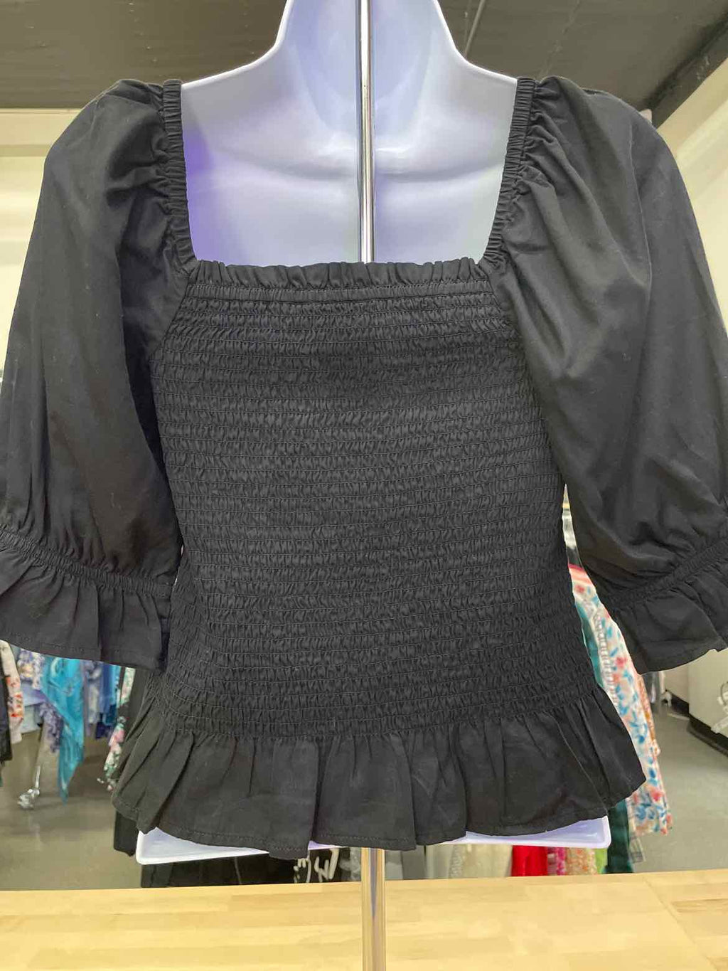 Gap Size XS Black Blouse