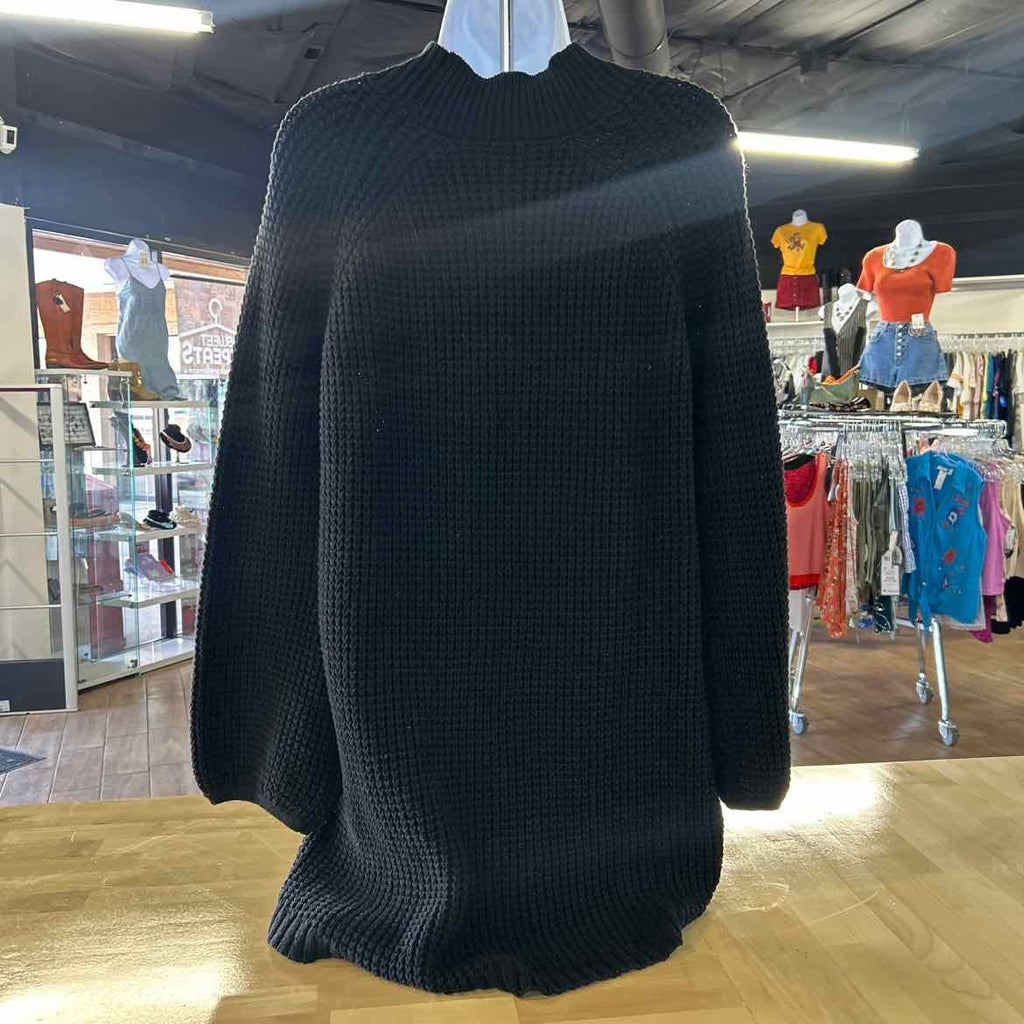 Lost + Wander Size M/L Black Knit Preloved Sweater