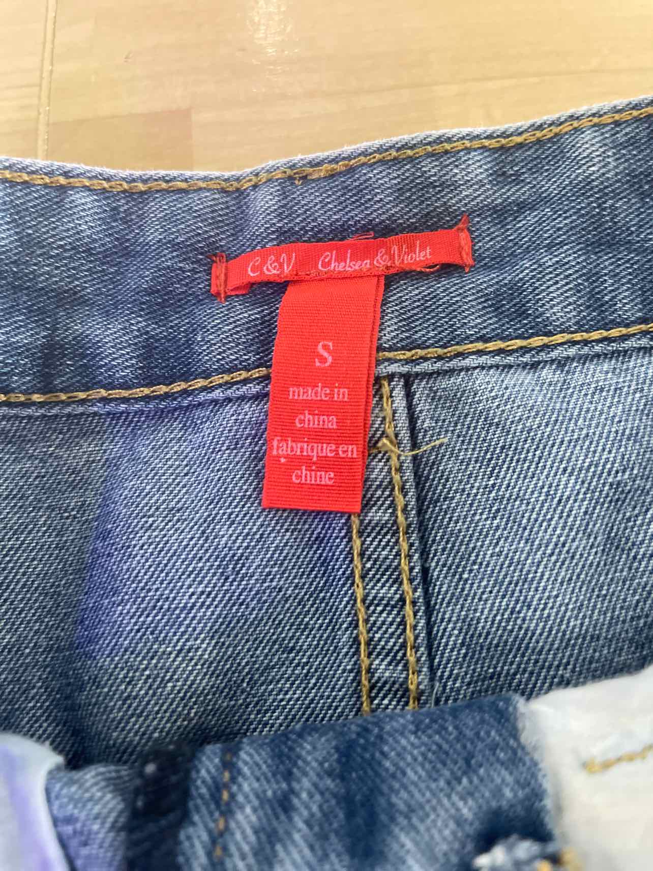 Chelsea & Violet Size S Denim Preloved Skirt