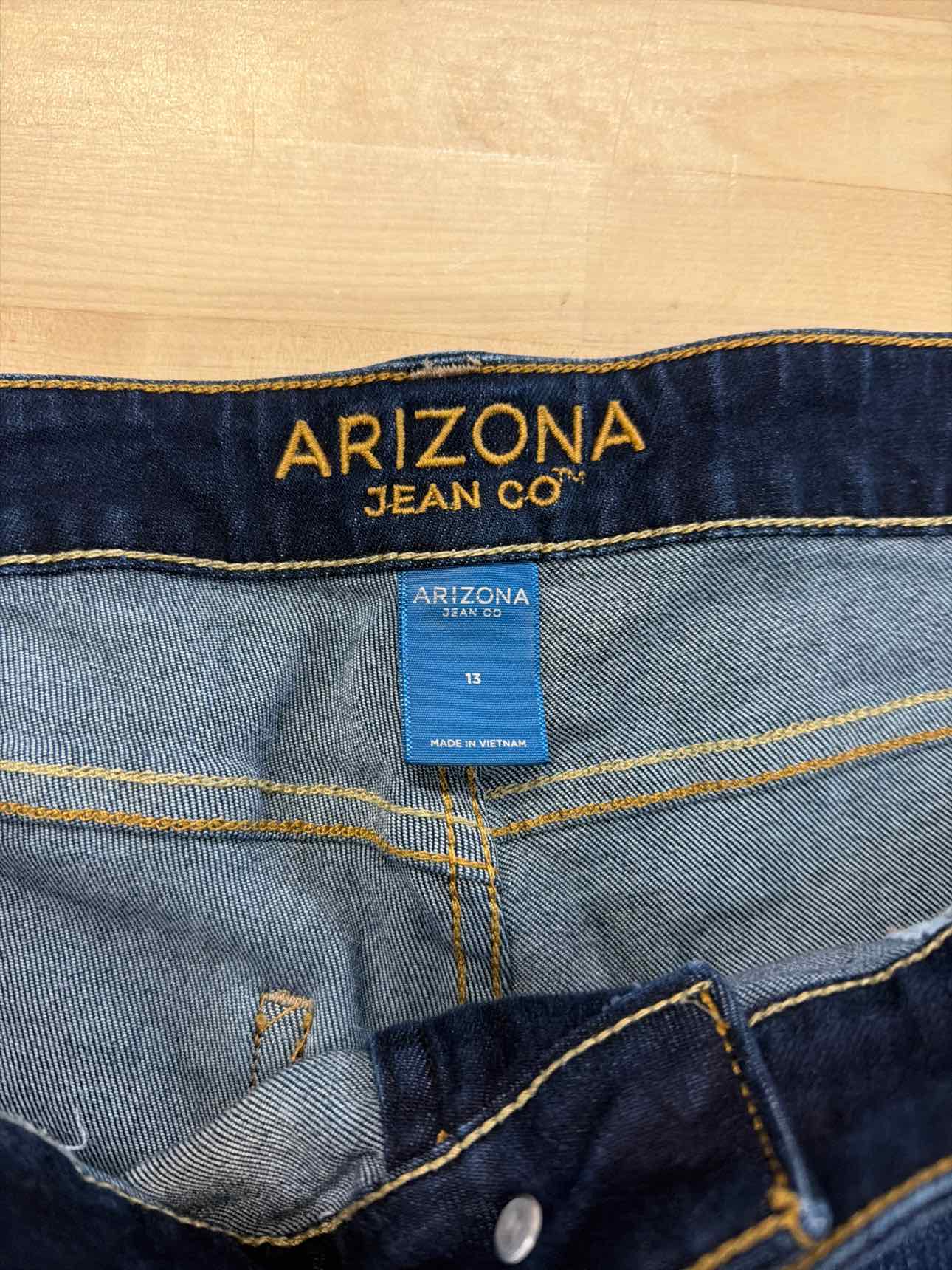 Arizona Jean Size 13 Blue Jeans