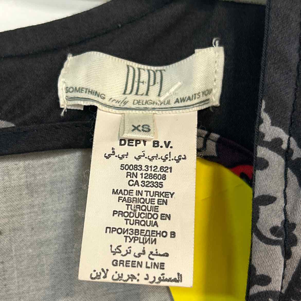 DEPT Size XS Gray Preloved Dress