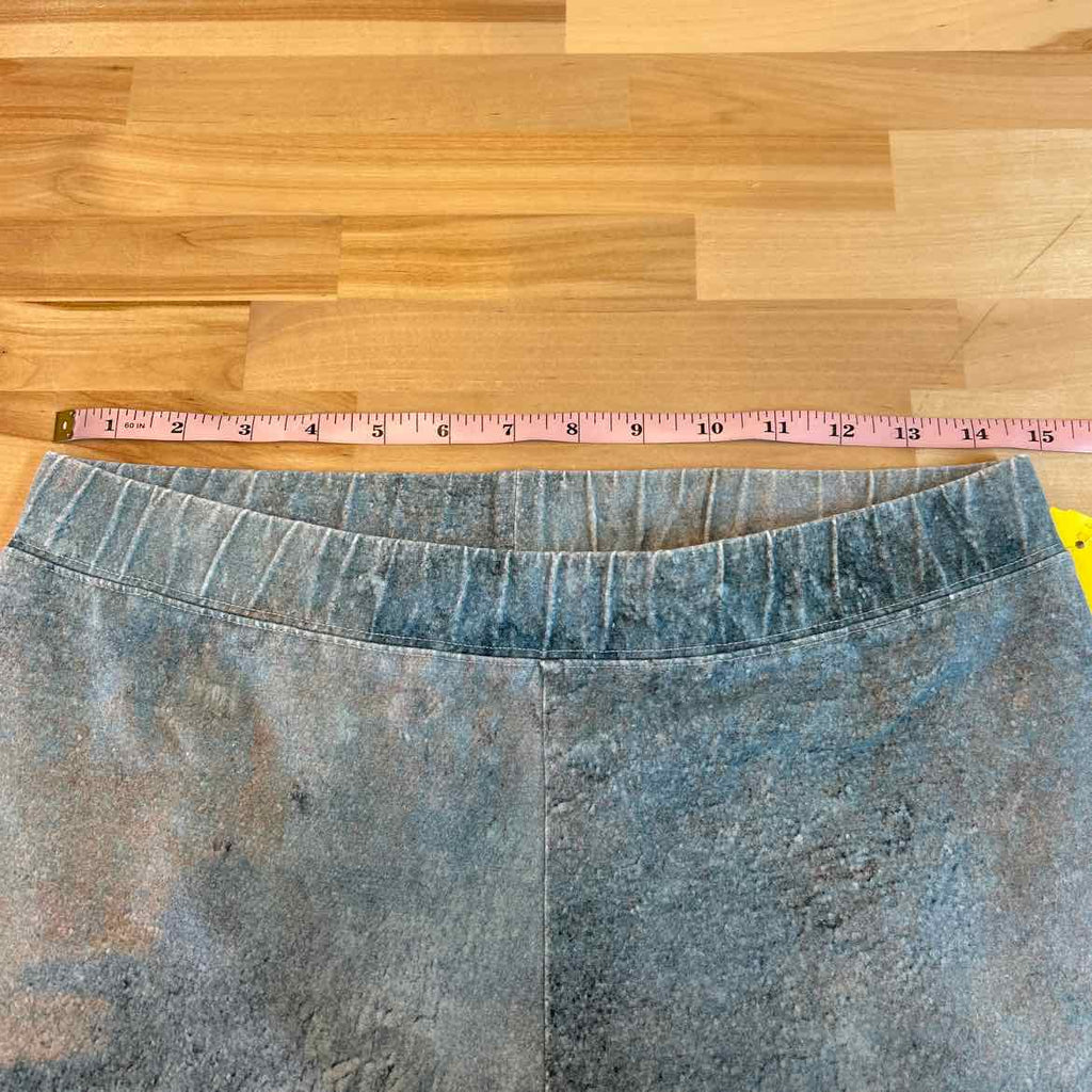 Soft Surroundings Size M Blue Brown Preloved Pants