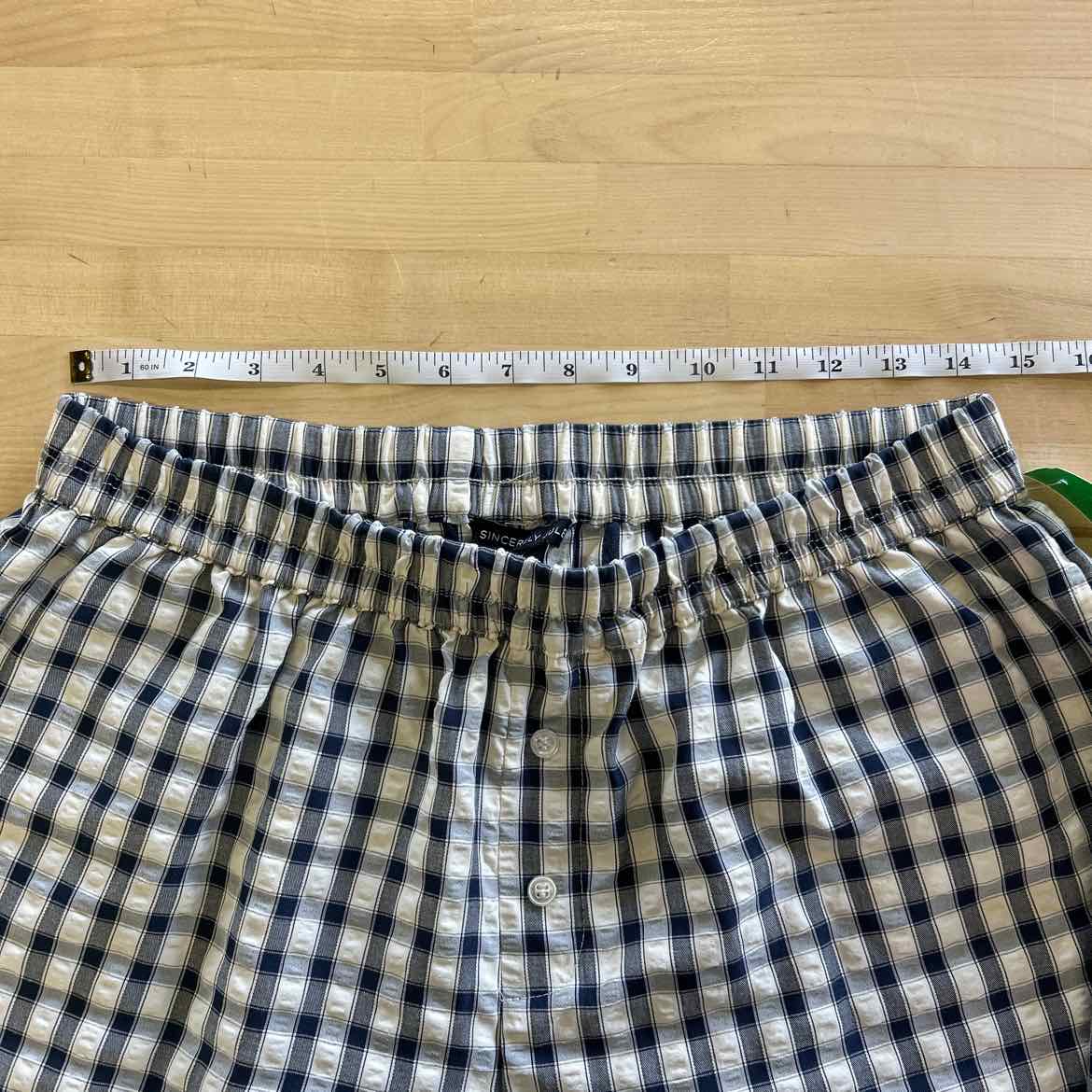 Sincerely Jules Size XL White & Blue Preloved Lounge