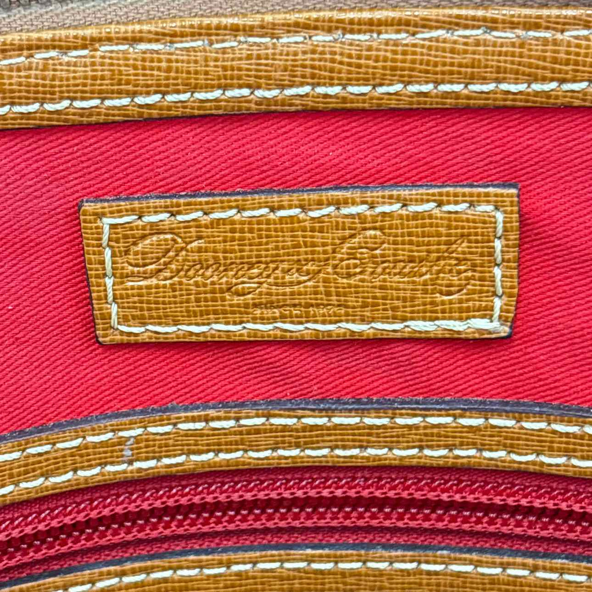 Dooney & Bourke Brown Leather Preloved Handbag
