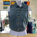 Levi's Size XXS Denim Preloved Vest