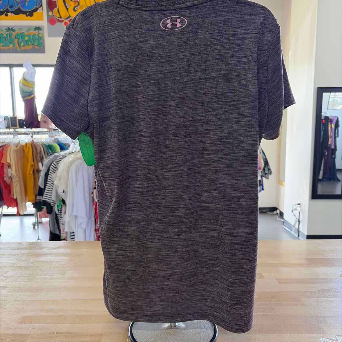 Under Armour Size L Pink Preloved Athletic Tee