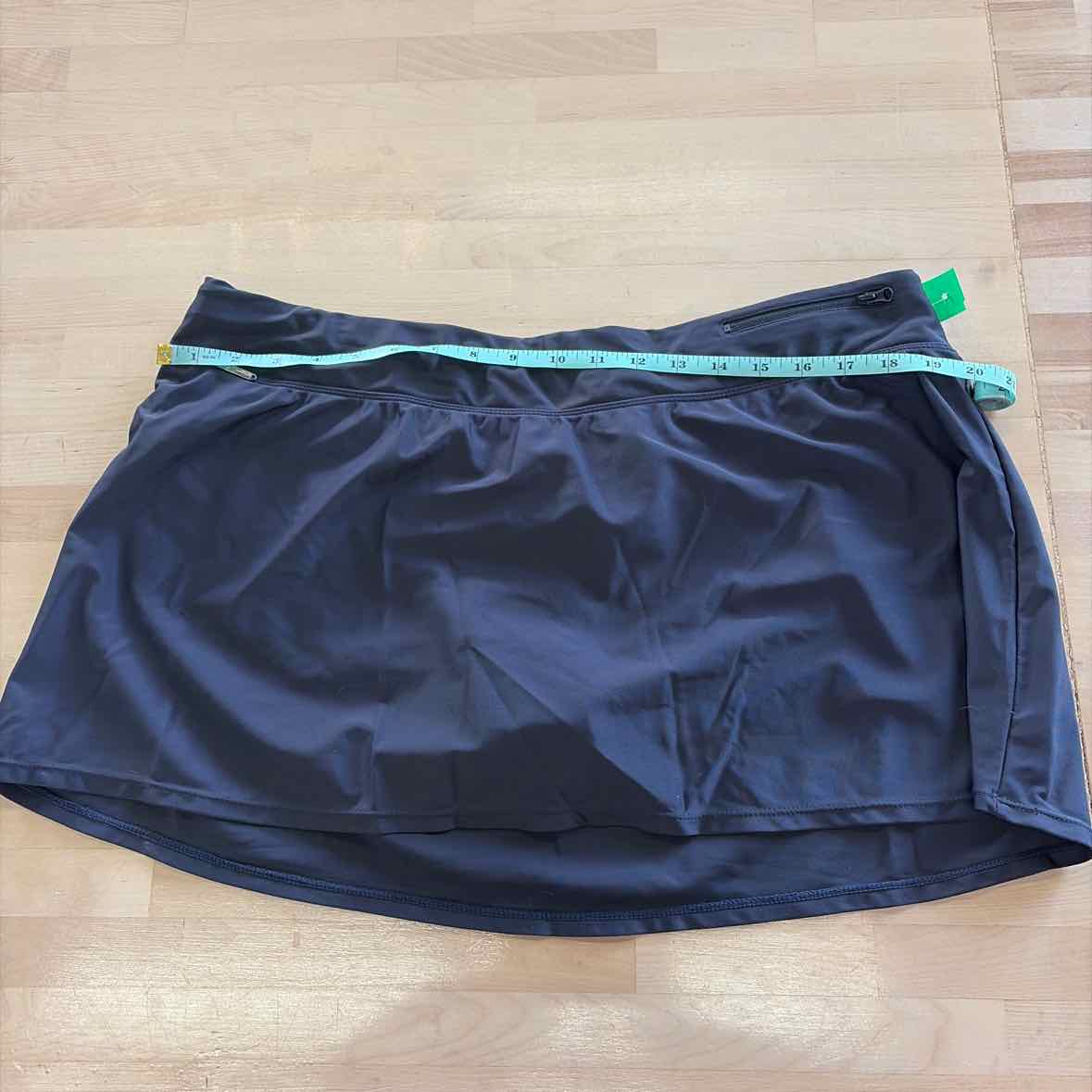 Zero Posur Size 1X Gray Preloved Athletic Skort