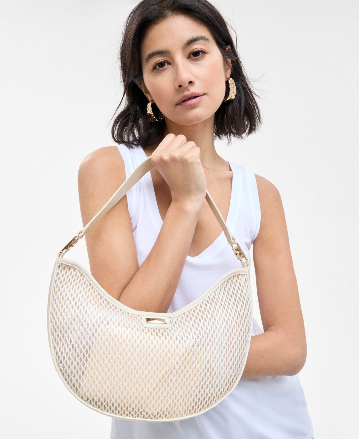 I.n.c. International Concepts Liannah Mesh Shoulder Bag
