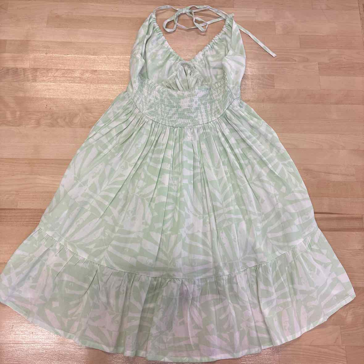 Roxy Juniors' Summer Nights Smocked-Back Halter Dress