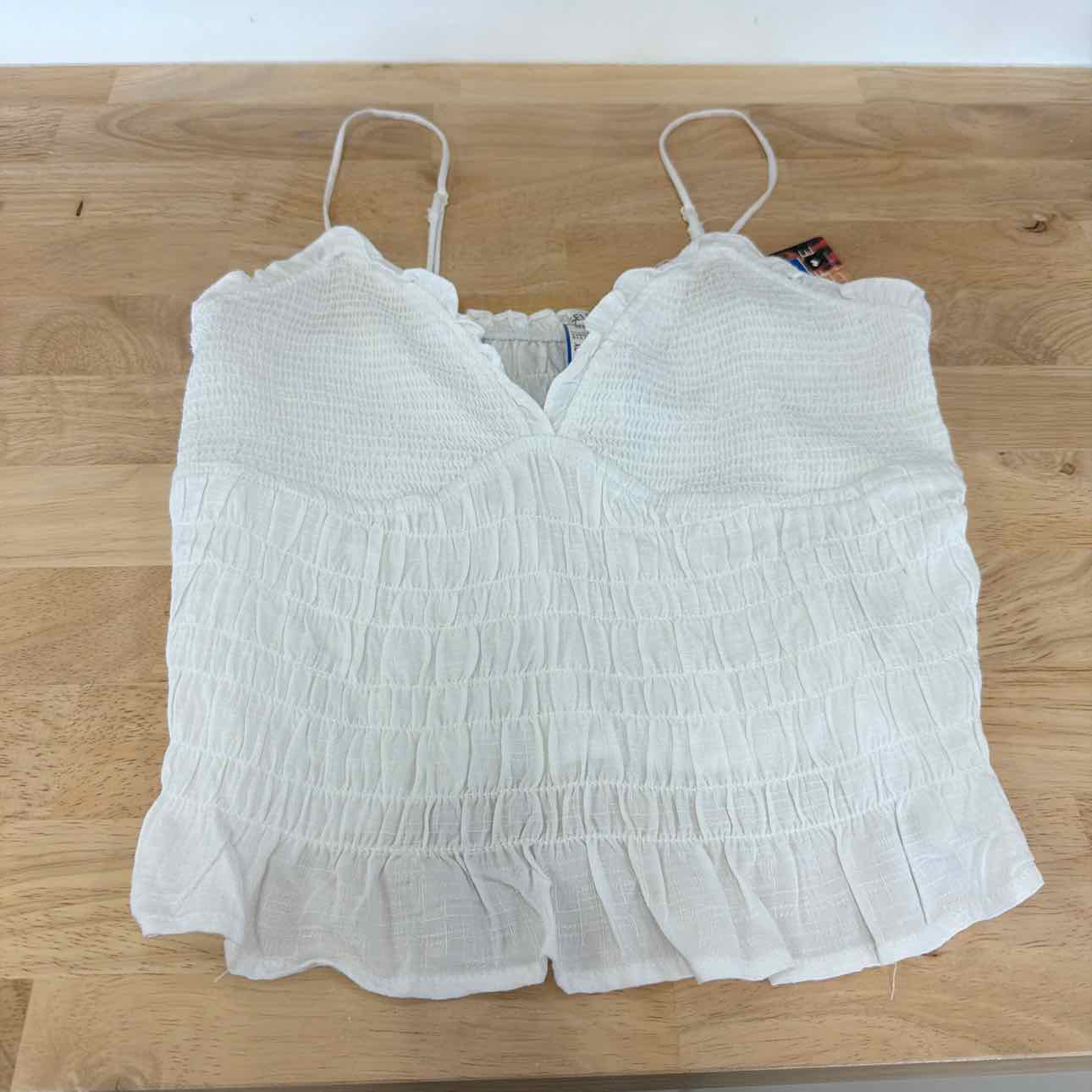 Self E Size XL Smocked Tank Top