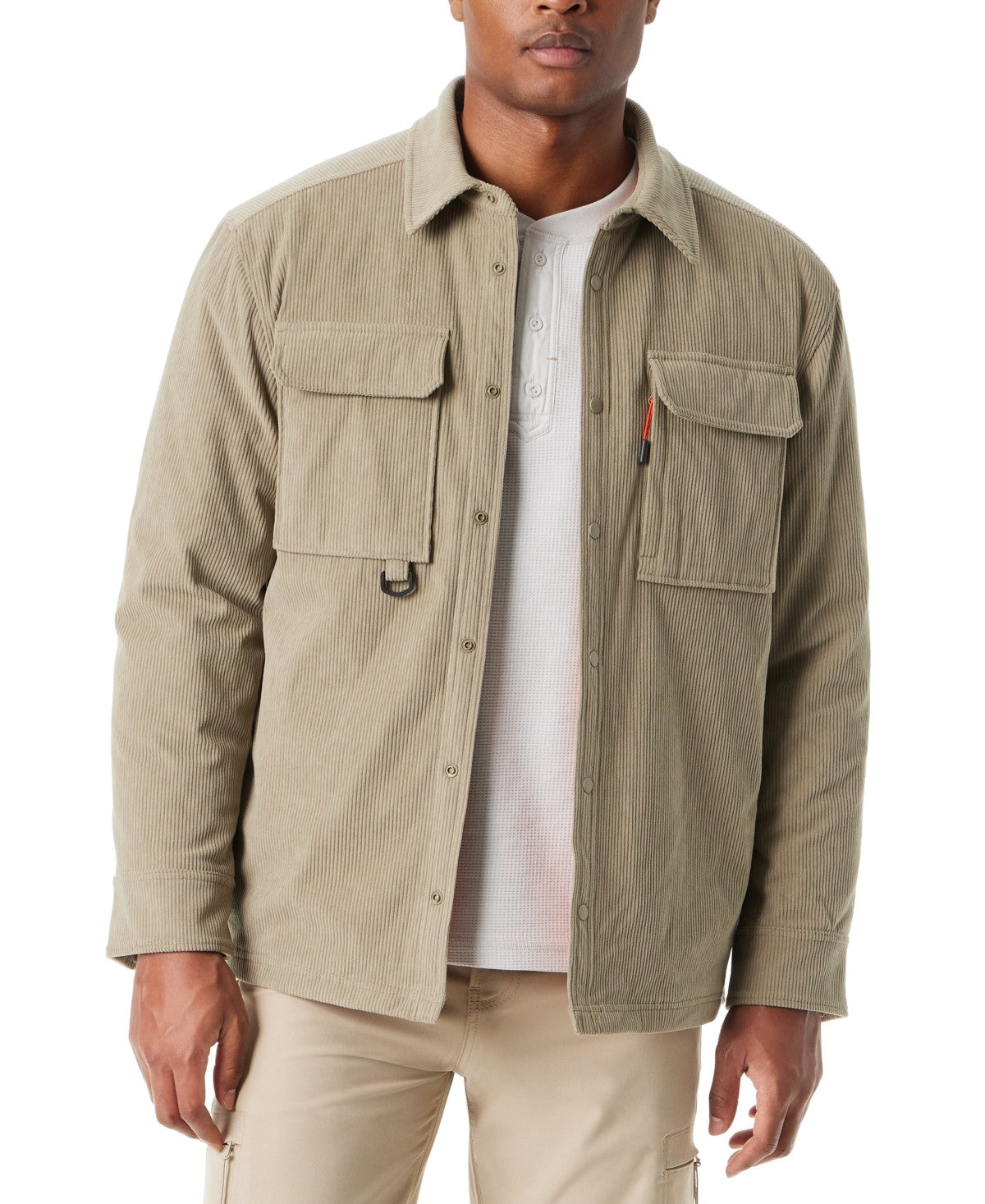 Bass Outdoor Men's Size L Khaki MENS Jacket