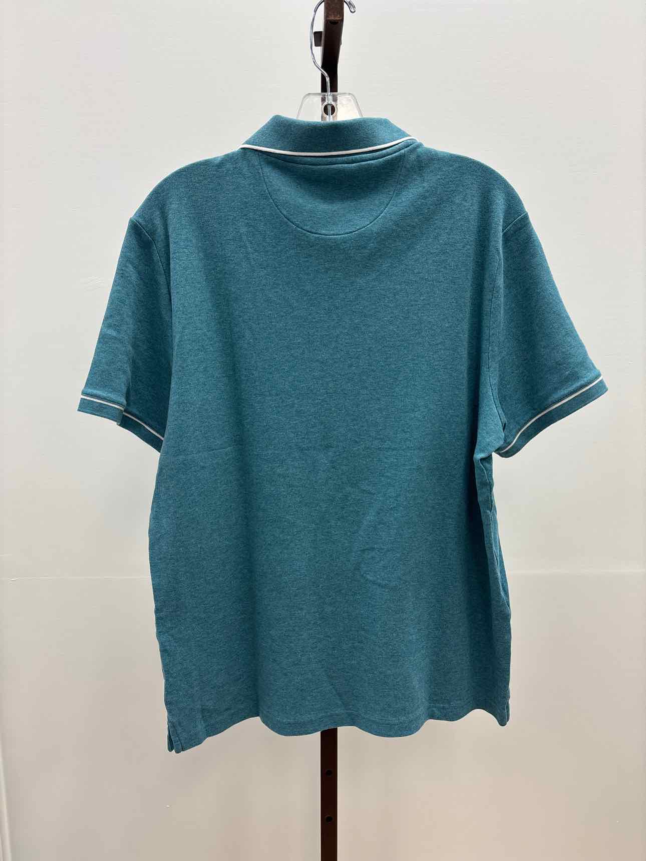 Michael Kors Size L Turquoise New-No Tags MENS Polo