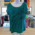 Bleeker&Mcdougal Size M Blue Preloved Blouse SS