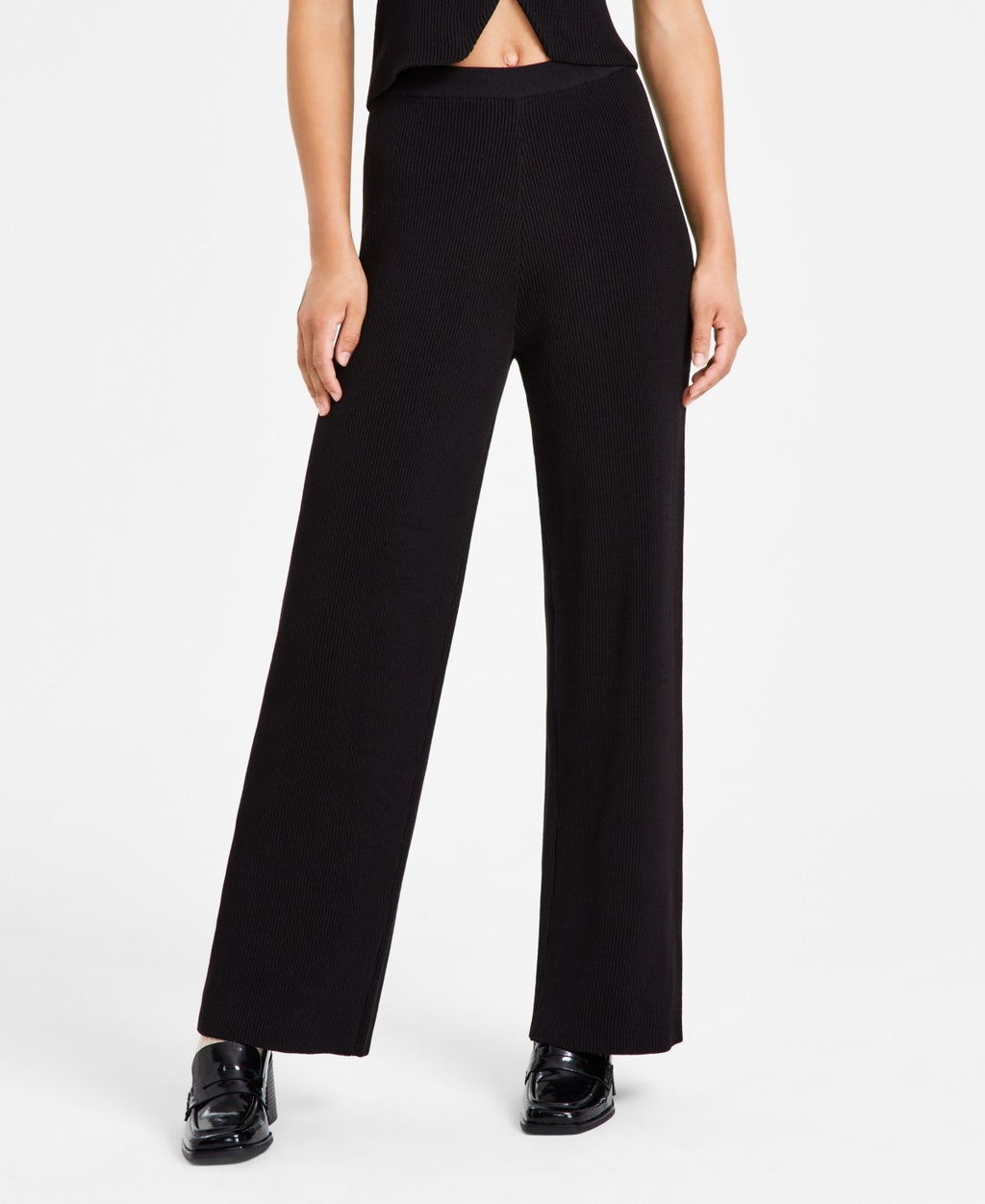 Lucy Paris Size XS Ribbed Bootcut Pants