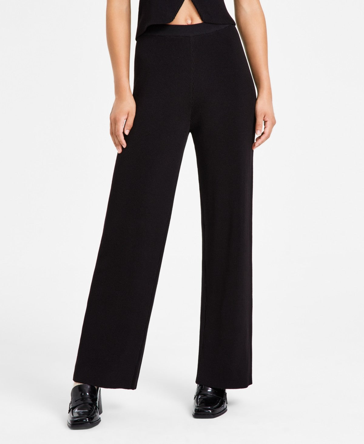 Lucy Paris Size XS Ribbed Bootcut Pants