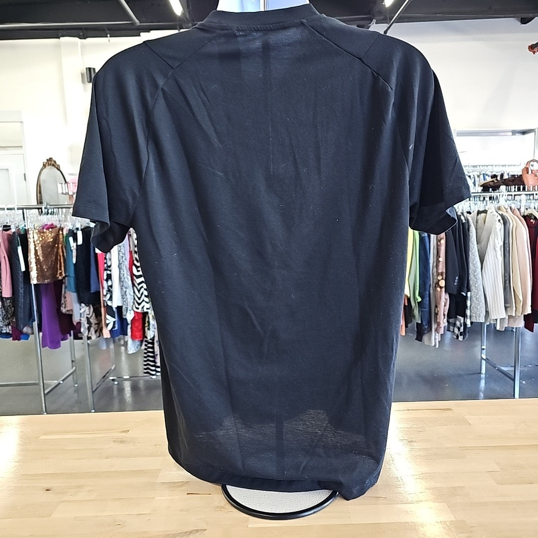 Adidas Size M Black MENS Athletic Tee