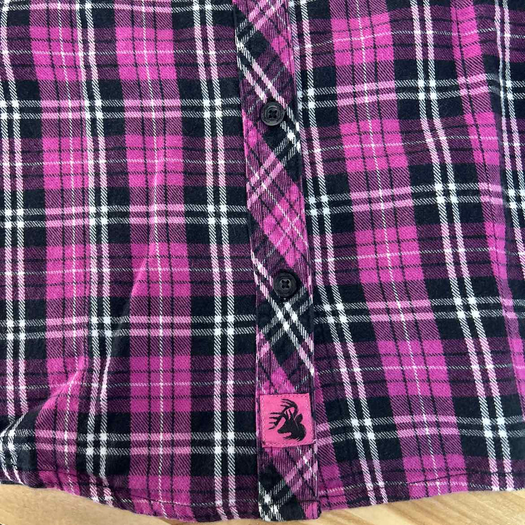 Legendary Whitetails Size M Pink Preloved Flannel