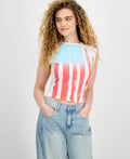 Grayson Threads Size S Flag-Print T-Shir