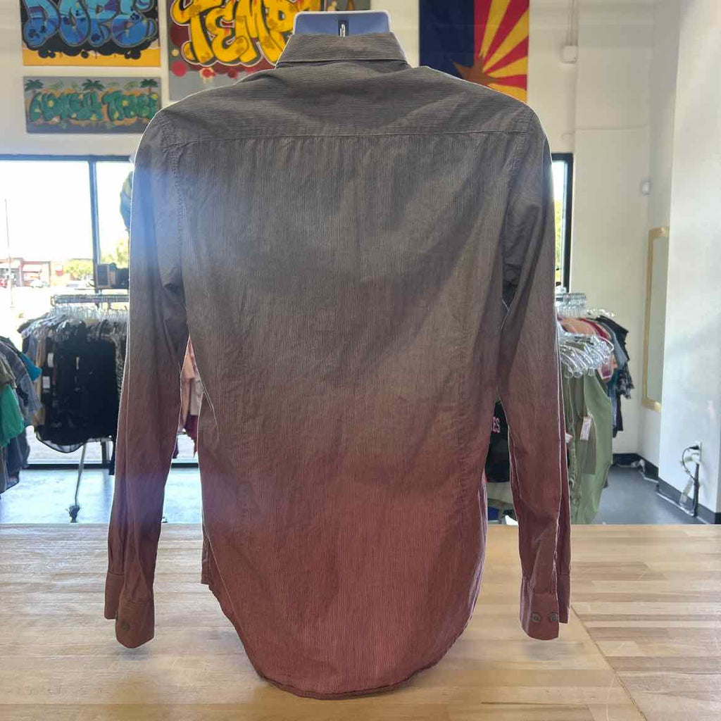 Kenneth Cole Size M Gray Preloved MENS Button Down Shirt