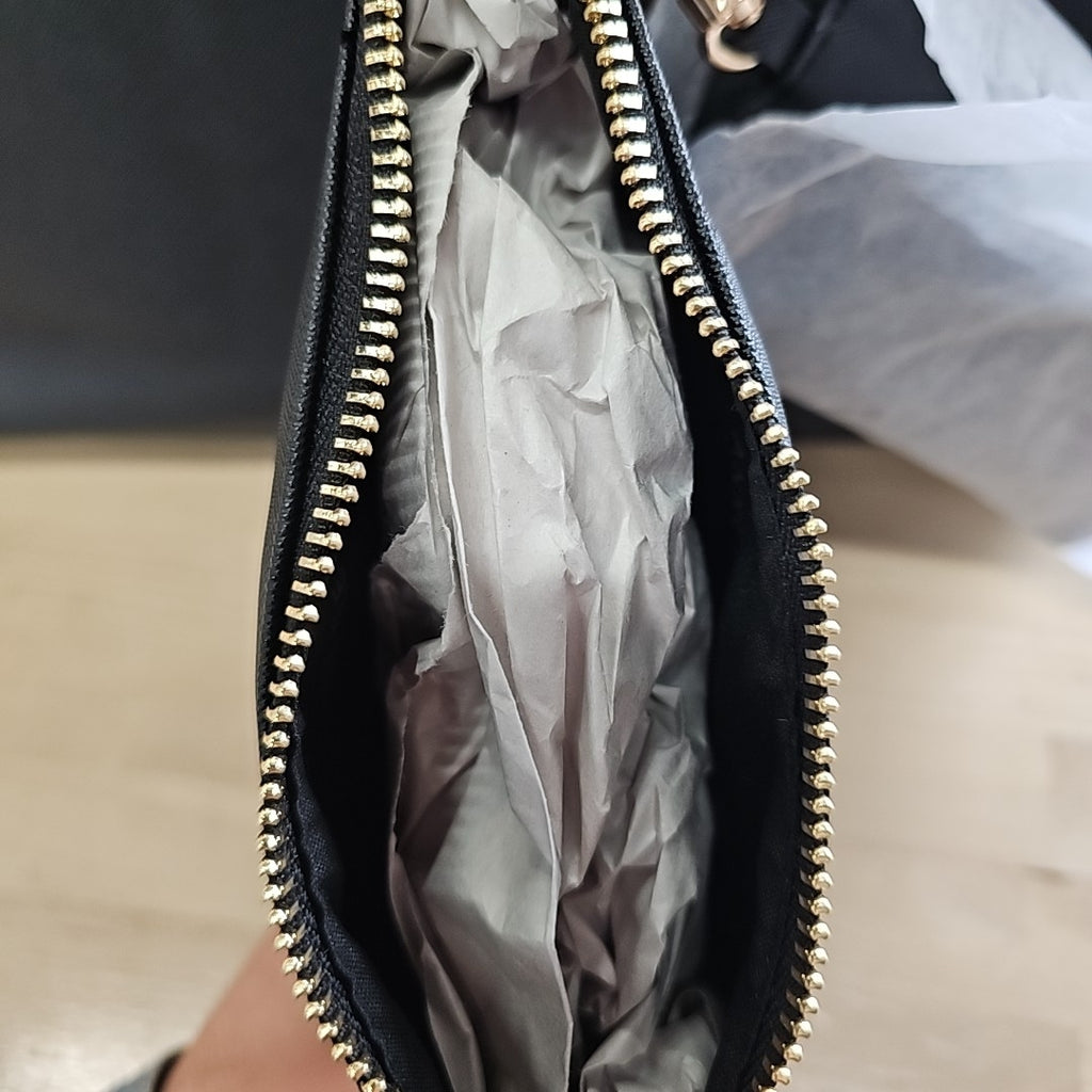 Anne Klein 3 Piece Work Bridge Snap Tote Bag - Black