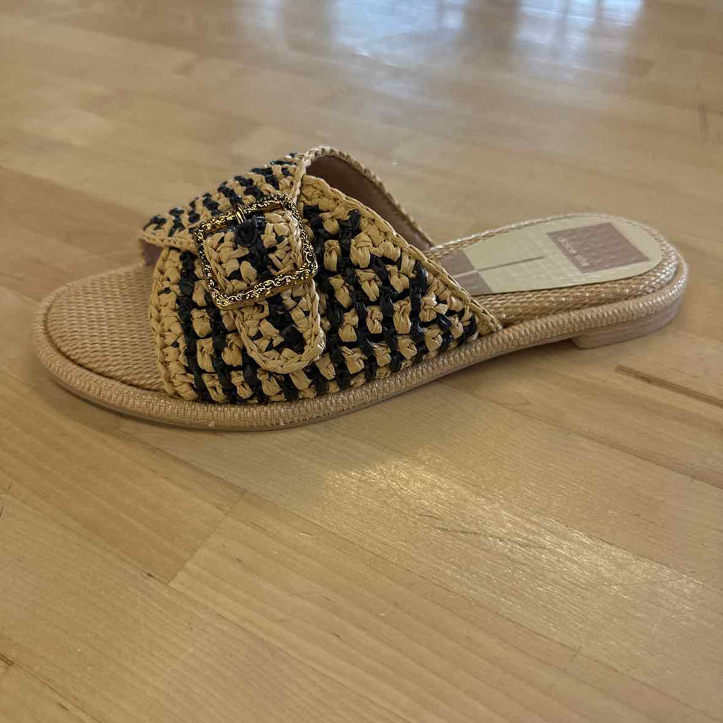 Dolce Vita Size 7.5 Alonzo Slip on Buckled Slide Sandals