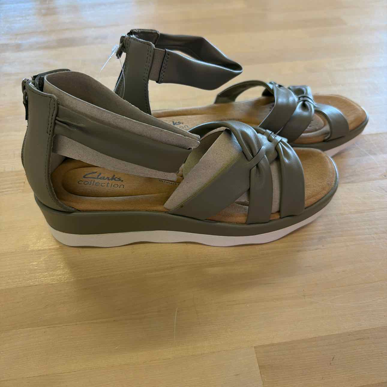 Clarks Women's Collection Clara Rae Wedge Sandals