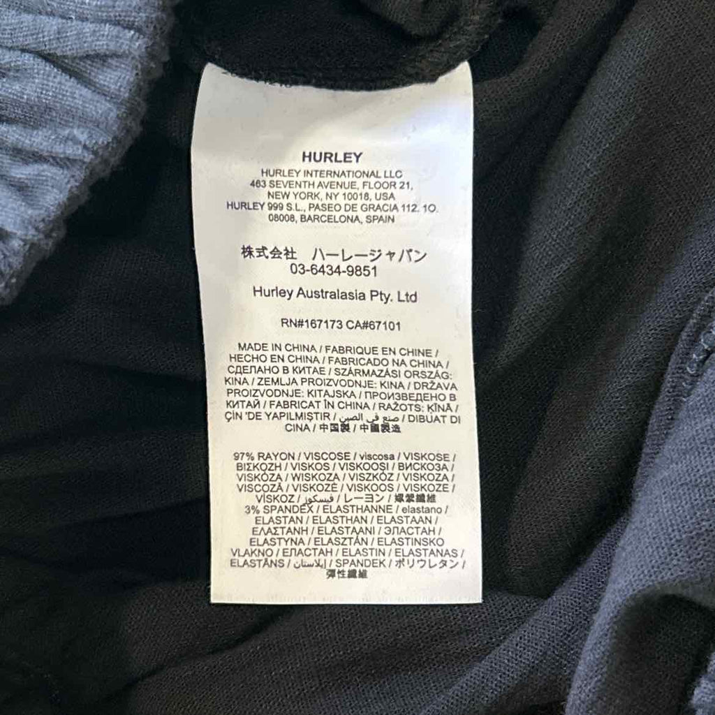 Hurley Juniors' Pull-on Wide-Leg Trouser Beach Pants