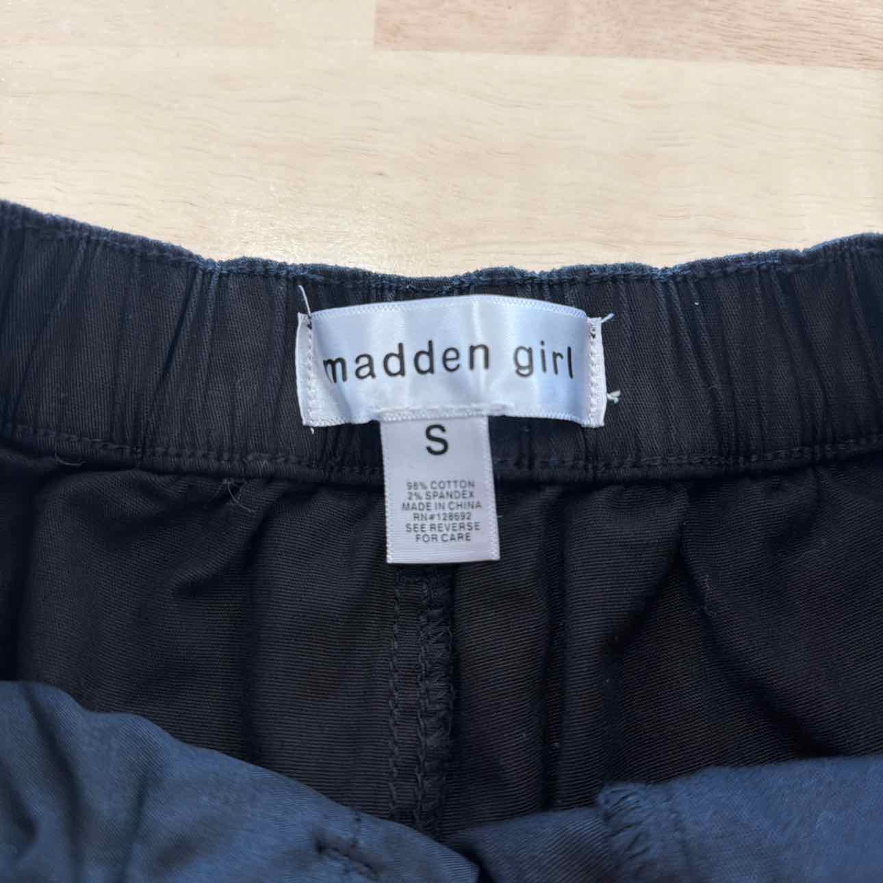 Madden Girl Women Size S Black New Shorts