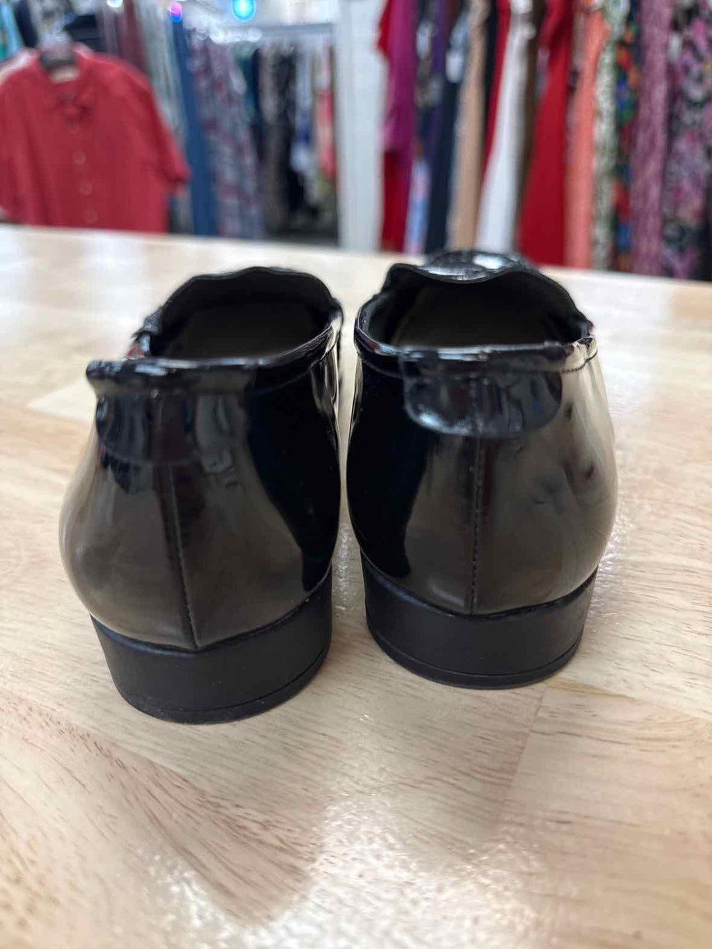 Anne Klein Size 6 Black Preloved Loafers
