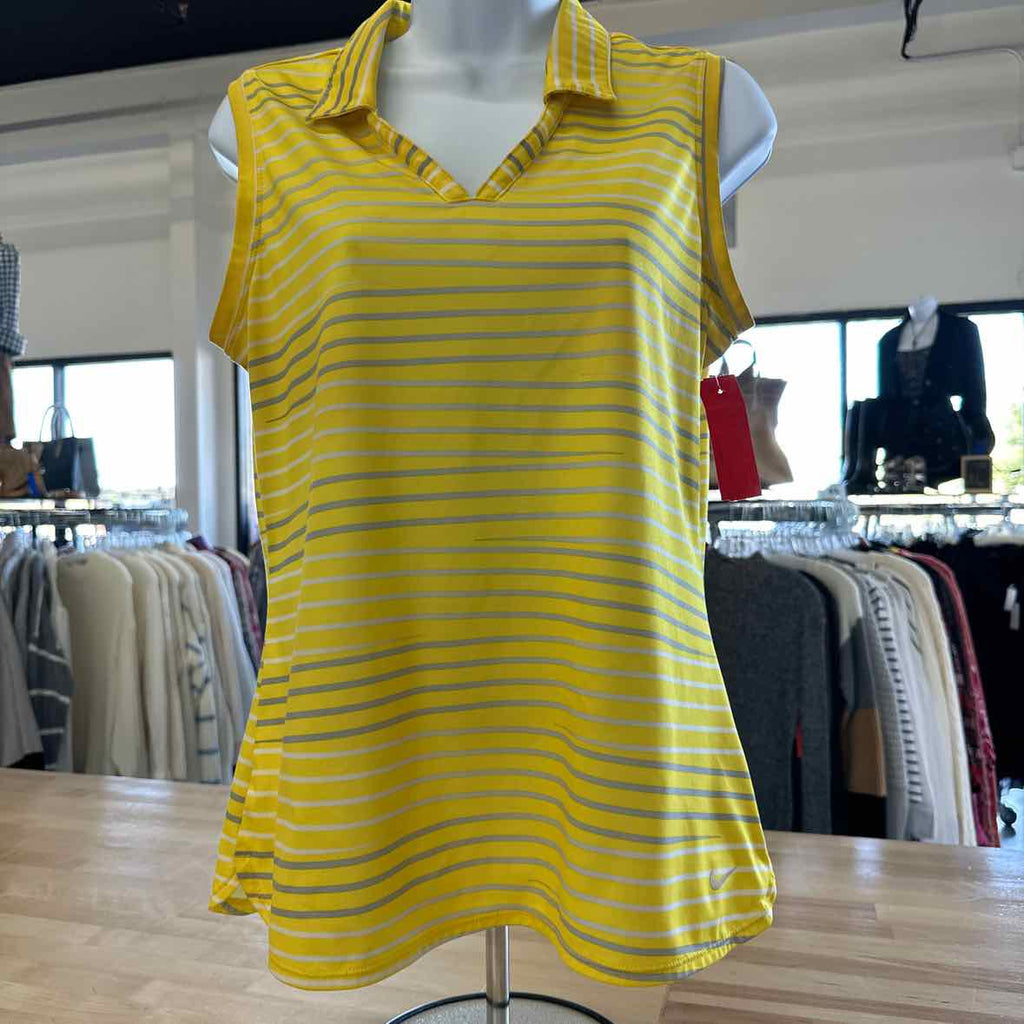 Nike Size M Yellow Polo