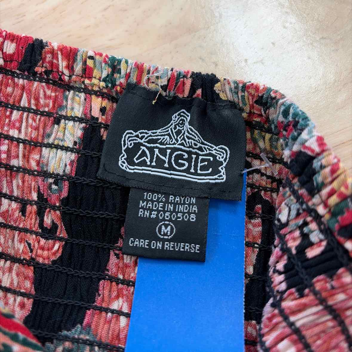 Angie Size M Red Black Preloved Dress