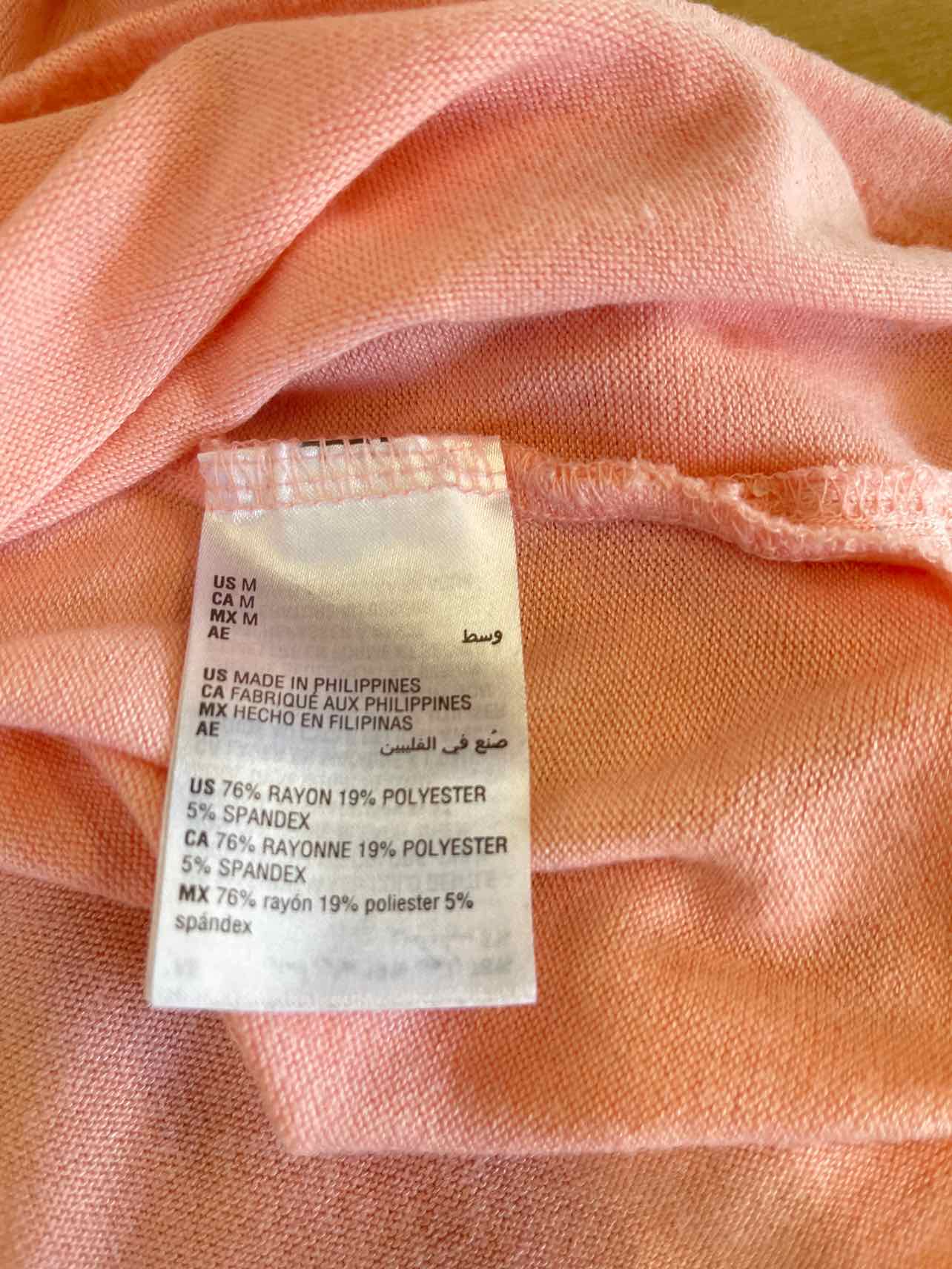 Style & Co. Size M Pink Preloved Sweater