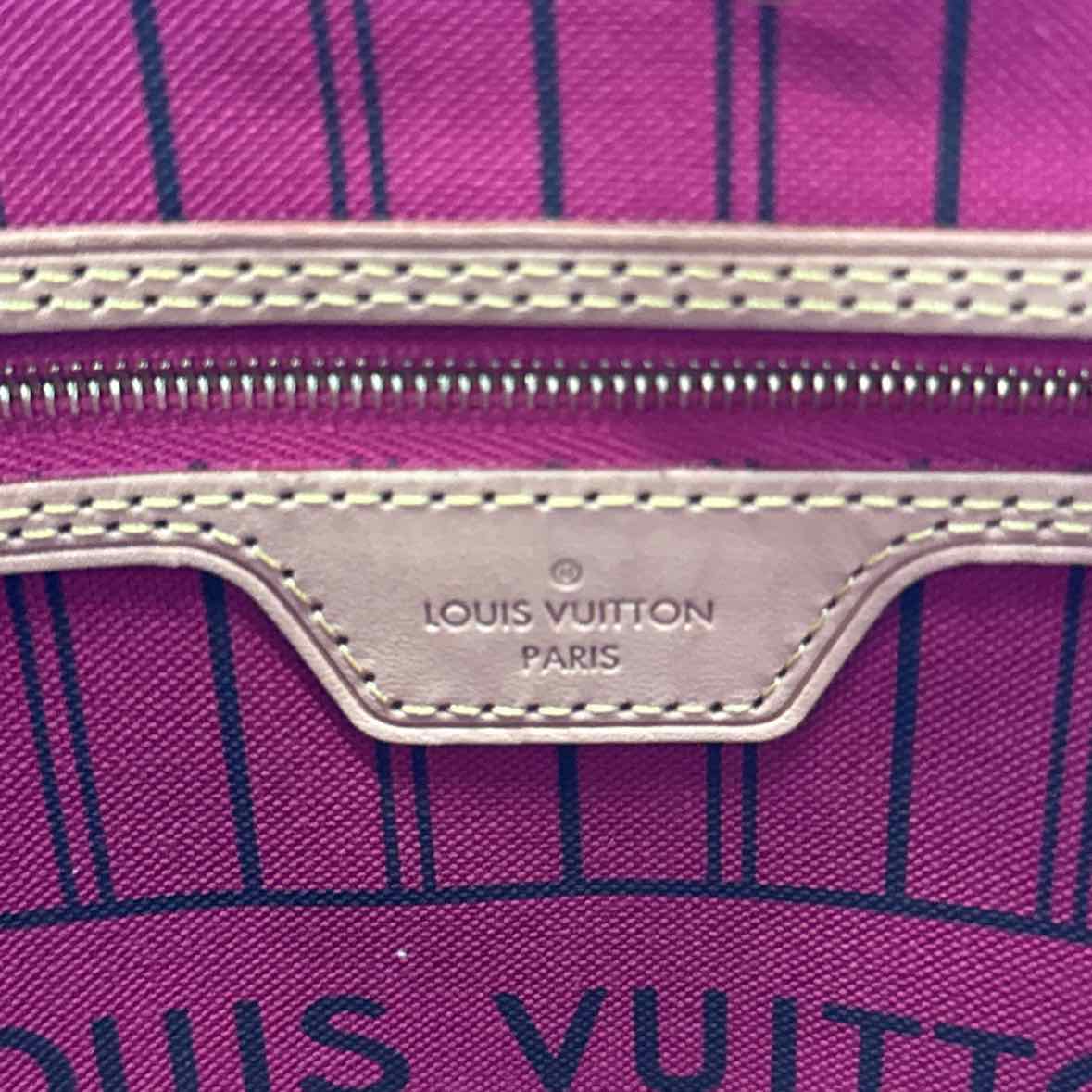 Louis Vuitton Neverfull GM Tote wth Rare Pink interior Pre-Owned