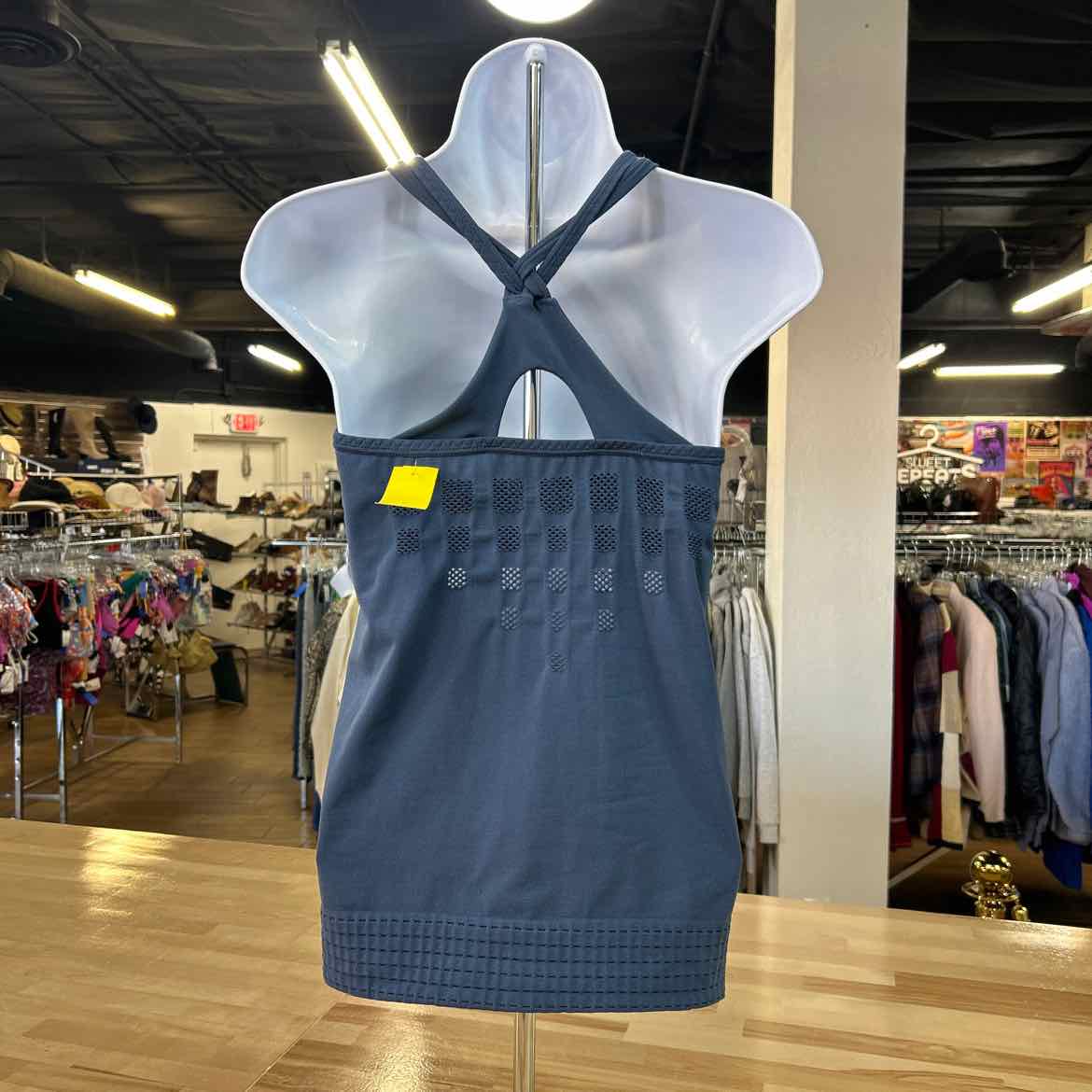 Athleta Size S Blue Preloved Athletic Tank
