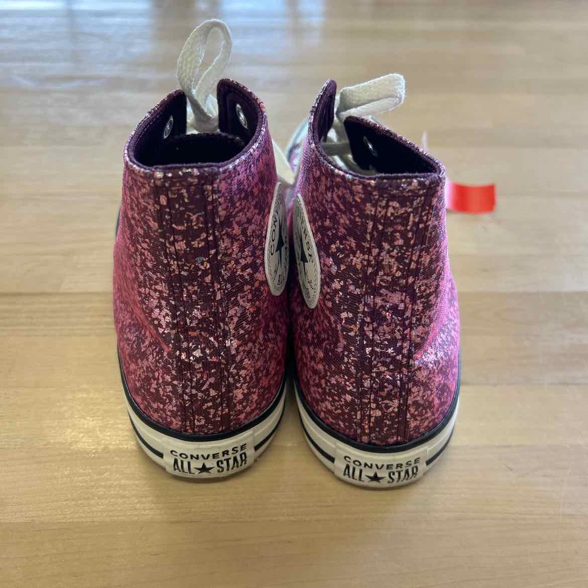 Converse Size 11 Pink glitter Preloved Sneakers