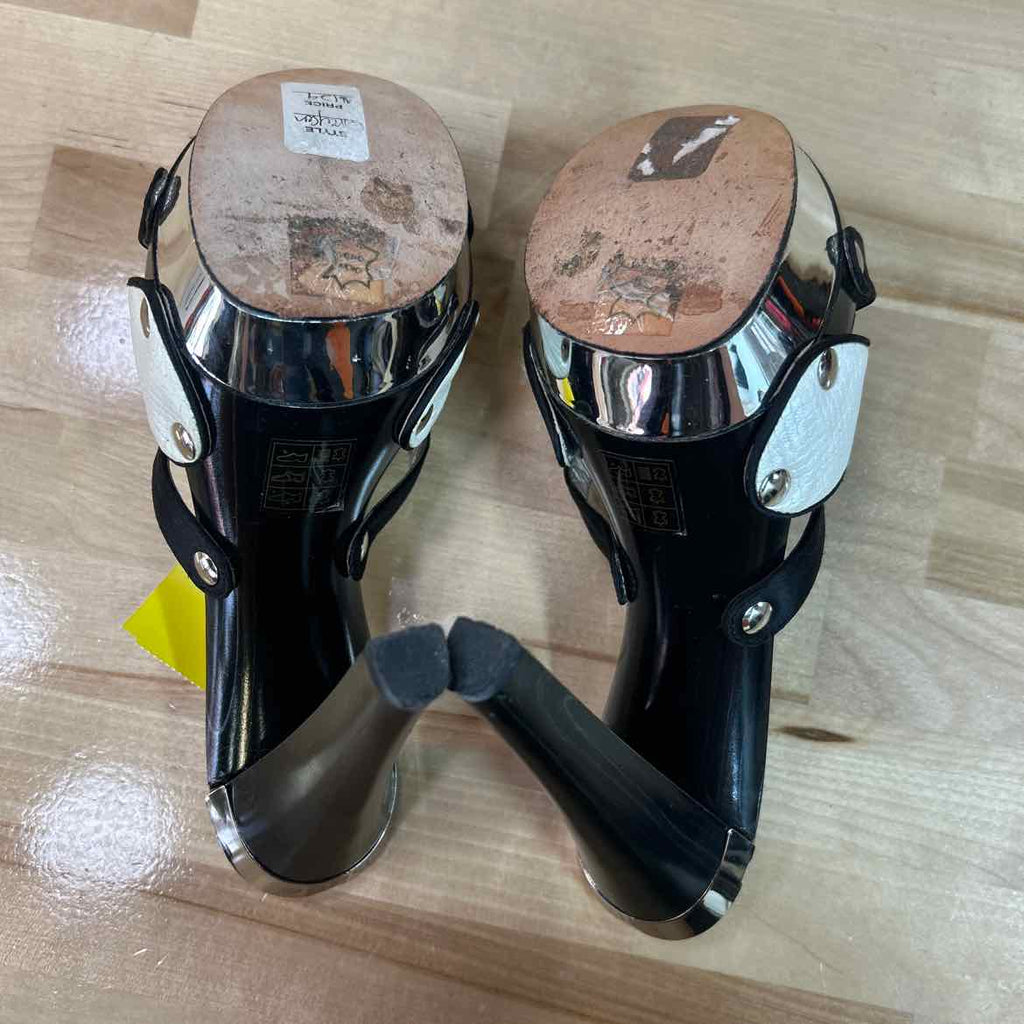 Bebe Size 6 Black Preloved Heels