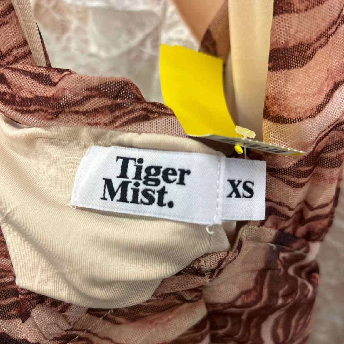 Tiger Mist Size XS Brown Dress