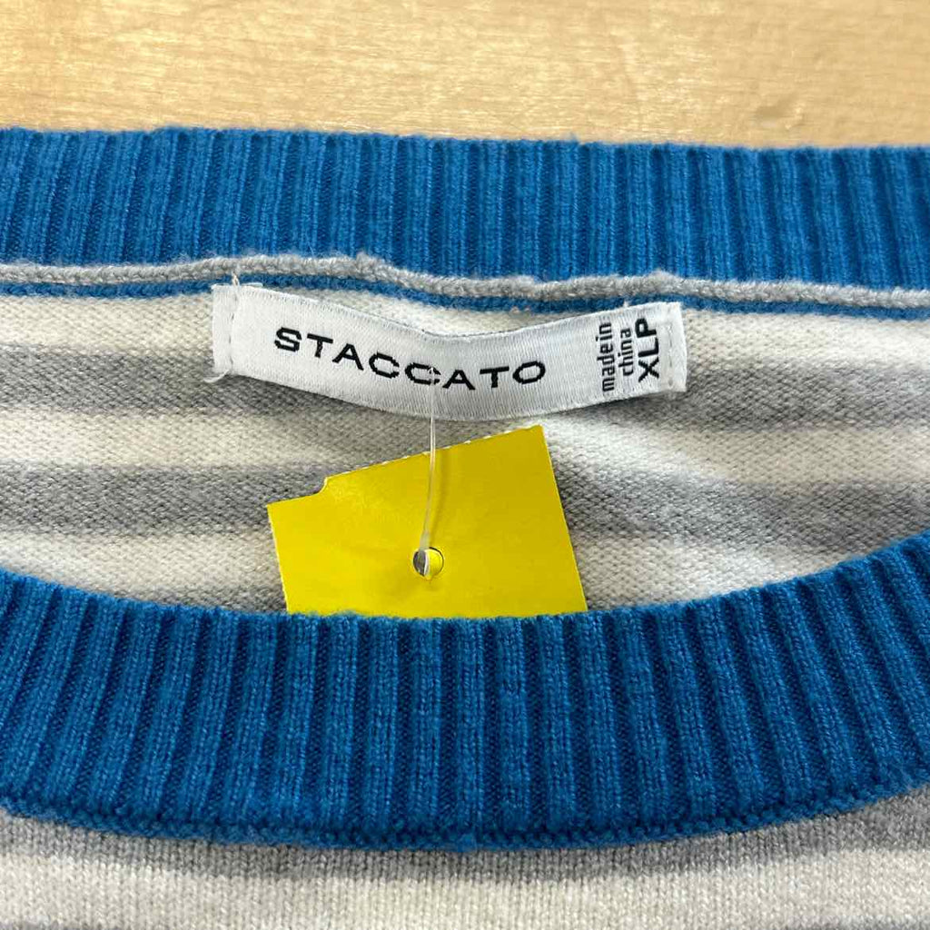 Staccato Size XLP Gray Sweater