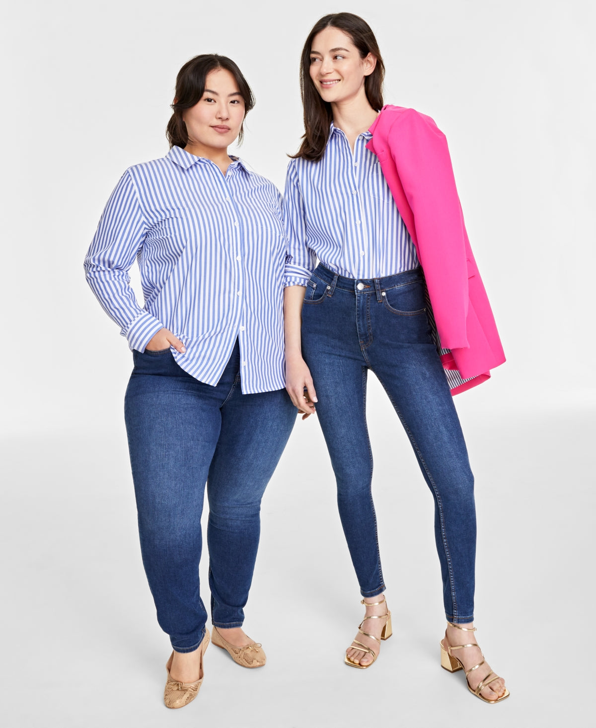 On 34th Women's Collared Button-Down Shirt