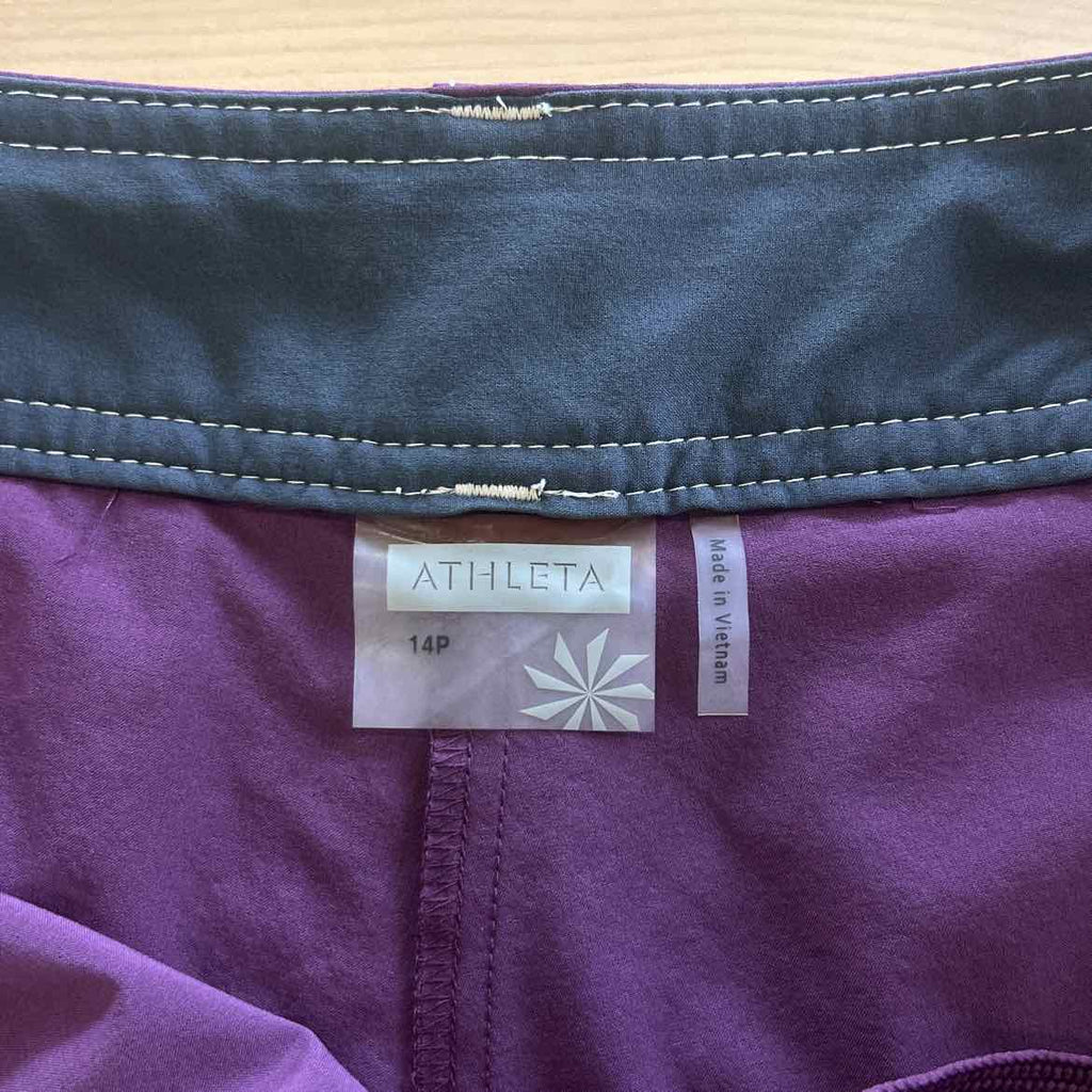 Athleta Women Size 14 Purple Preloved Skorts