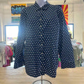 Talbots Size XLP Blue Preloved Button Down LS
