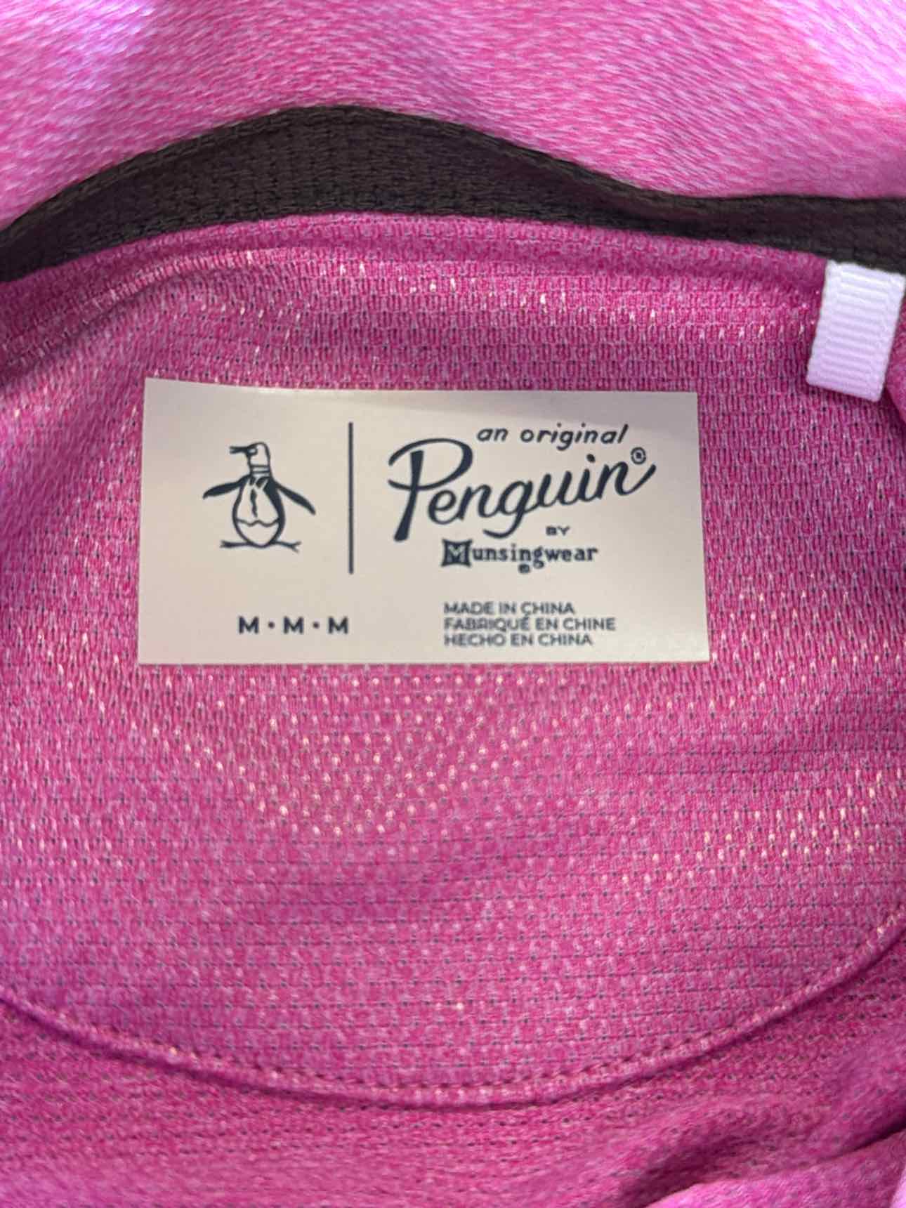 Penguin Size M Pink Preloved Polo