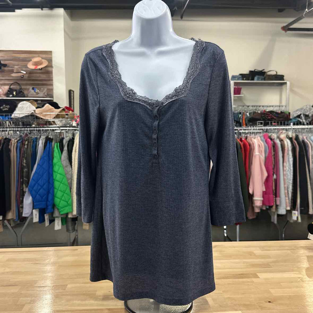 Old Navy Size L Blue Long Sleeve