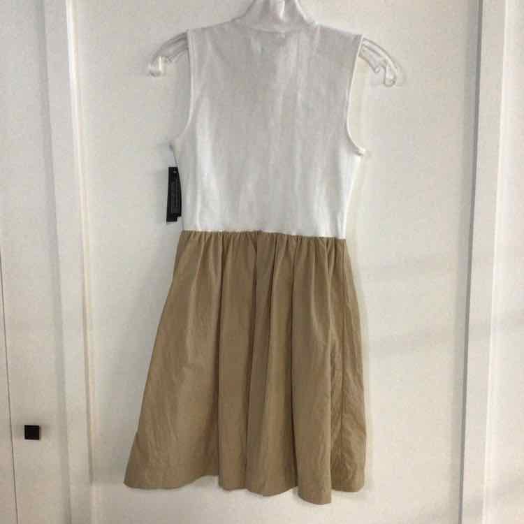 Steve Madden Size S/M White Tan Preloved Dress