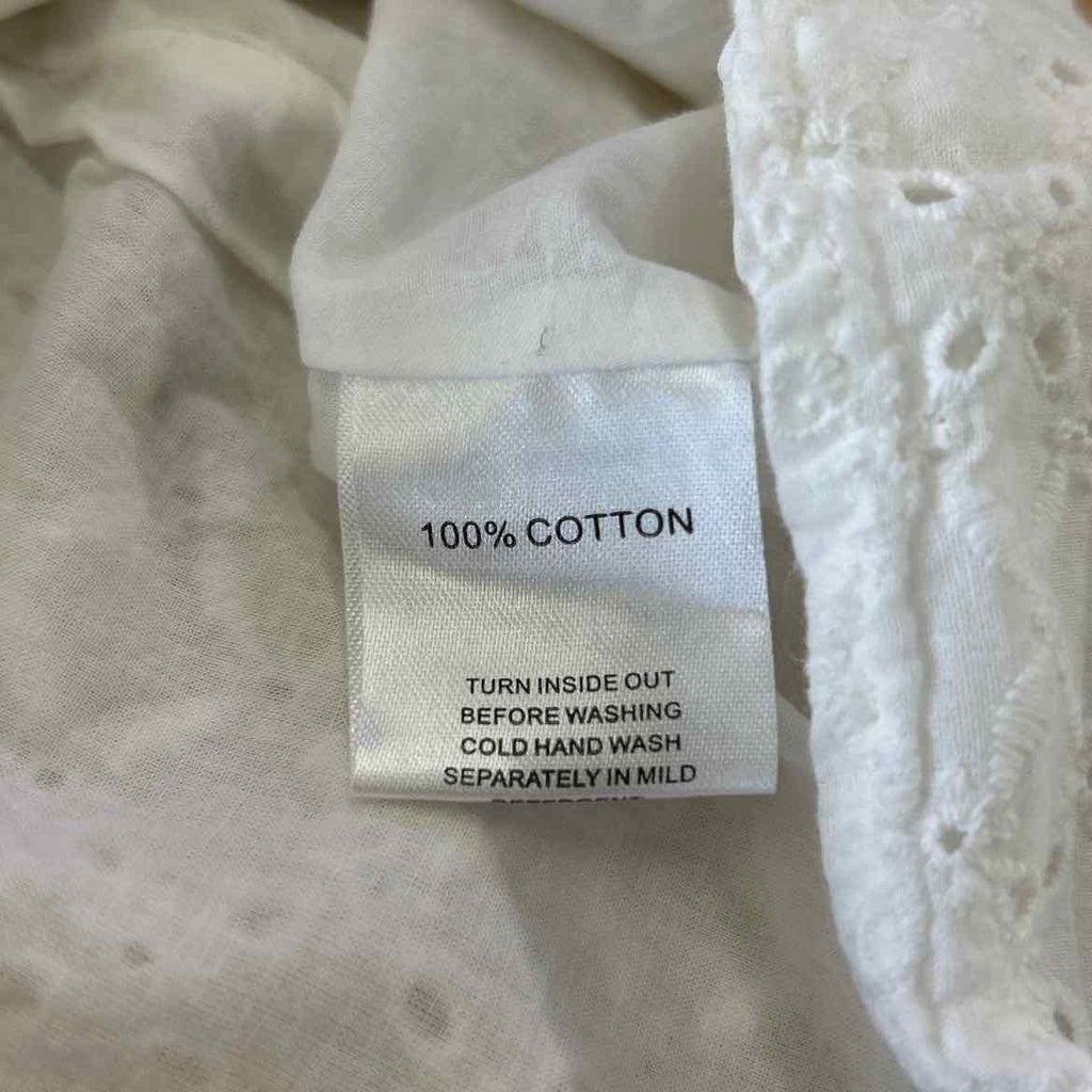 Sabo Size 6 White Preloved Dress